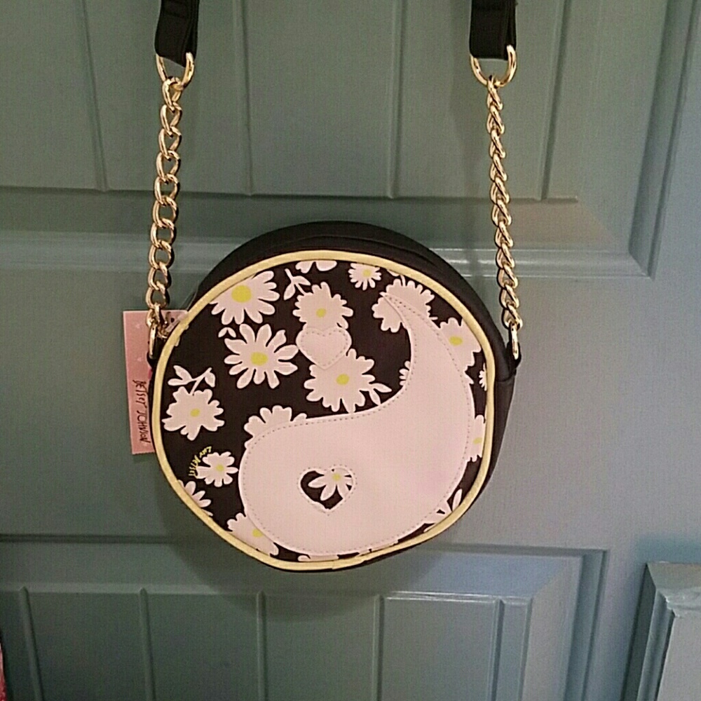 Betsey Johnson Ying Yang Purse